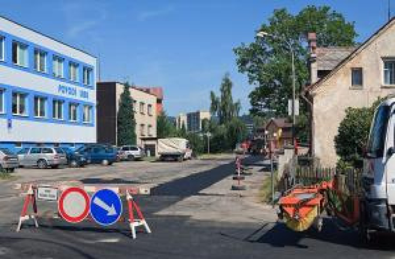 Rekonstrukce Želivského ulice v Jablonci nad Nisou začne v pondělí 25. 8. 
